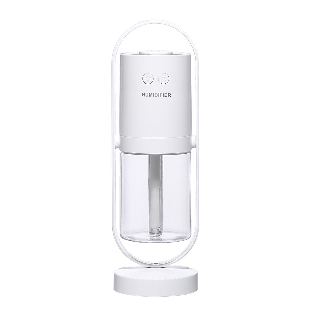 Portable USB Rechargeable Humidifier with Rotating Projection & Moisturizing Mist