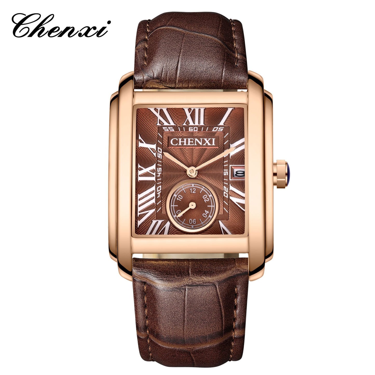 Watch Dawn Brand Square Quartz WatchDirectBelt Watch Men