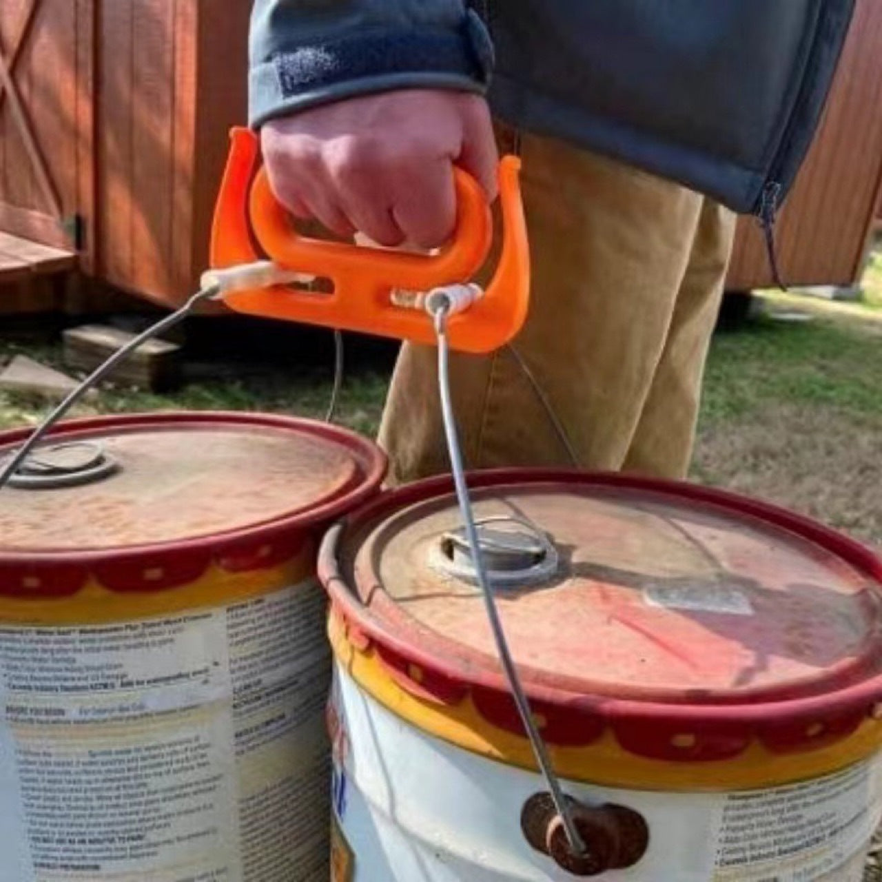 Heavy-duty handle stand