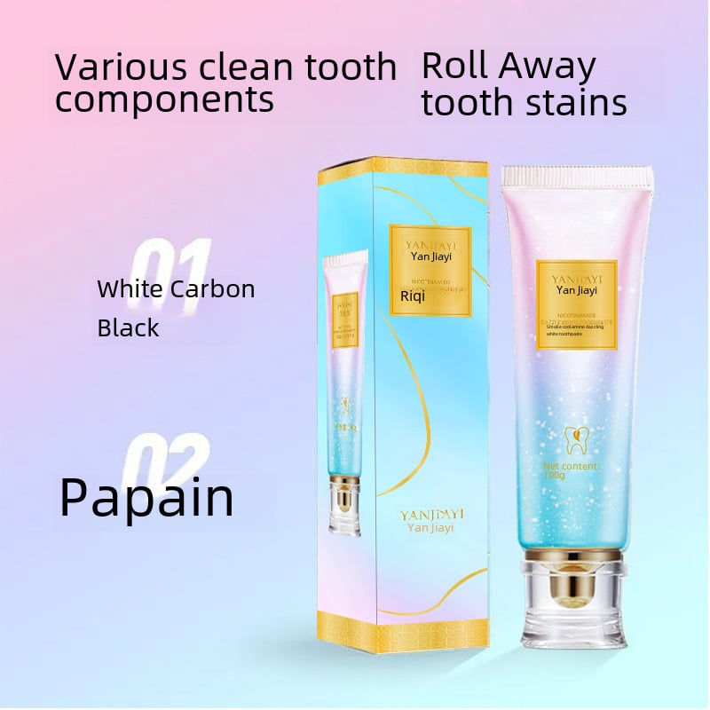 Niacinamide Whitening Toothpaste Refreshing Clean Teeth Family Pack for Men and Women