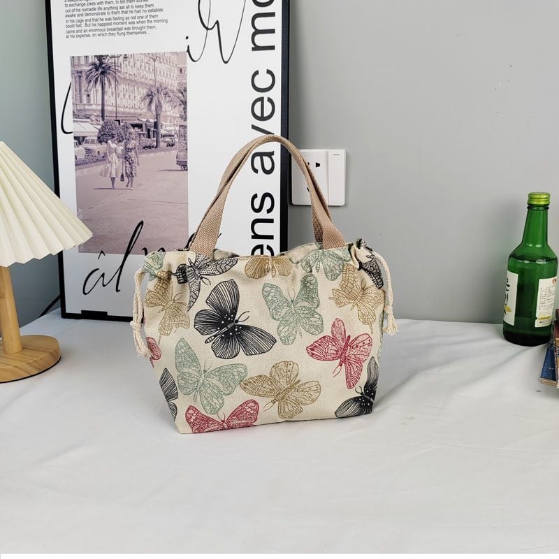 Tote bag with designs