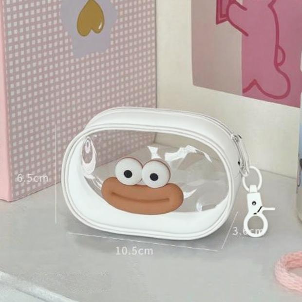 Transparent bag for packing cables & and other supplies