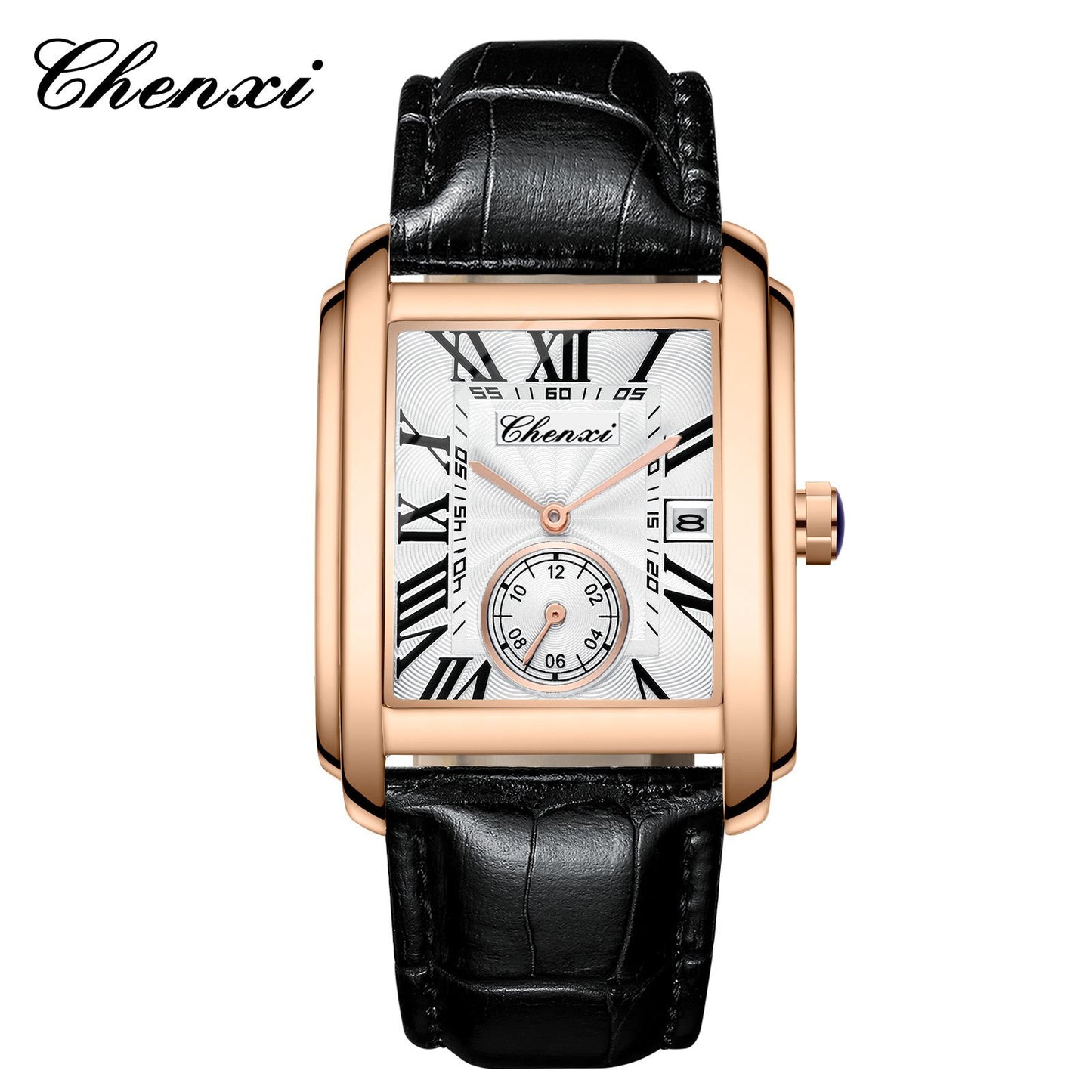 Watch Dawn Brand Square Quartz WatchDirectBelt Watch Men