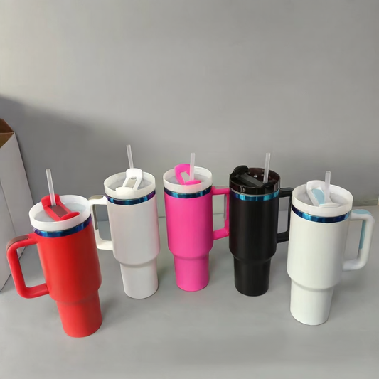 40oz Ion-Plated Tumbler ? With Insulated Cup for Car & Outdoor use
