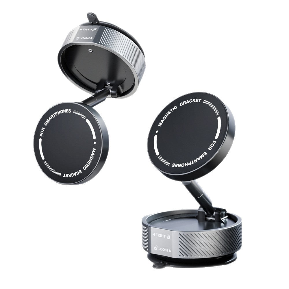 Car mobile phone bracket  vacuum adsorption magnetic bracket multi-scene angle adjustment 360 � rotating bracket