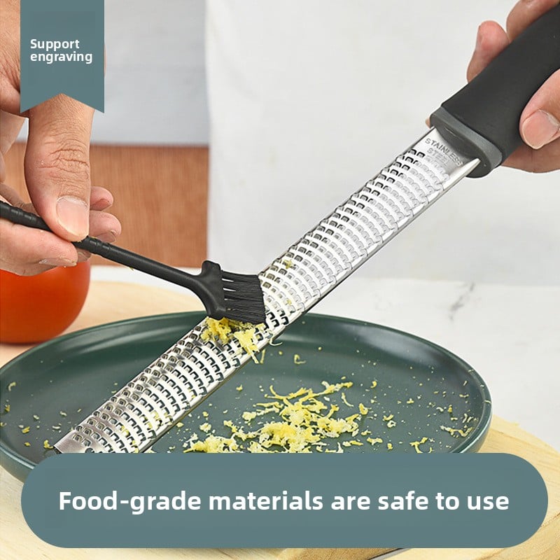 Stainless Steel Cheese & Lemon Zester with Potato & Veggie Shredding