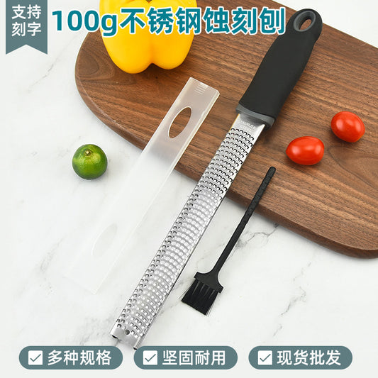 Stainless Steel Cheese & Lemon Zester with Potato & Veggie Shredding