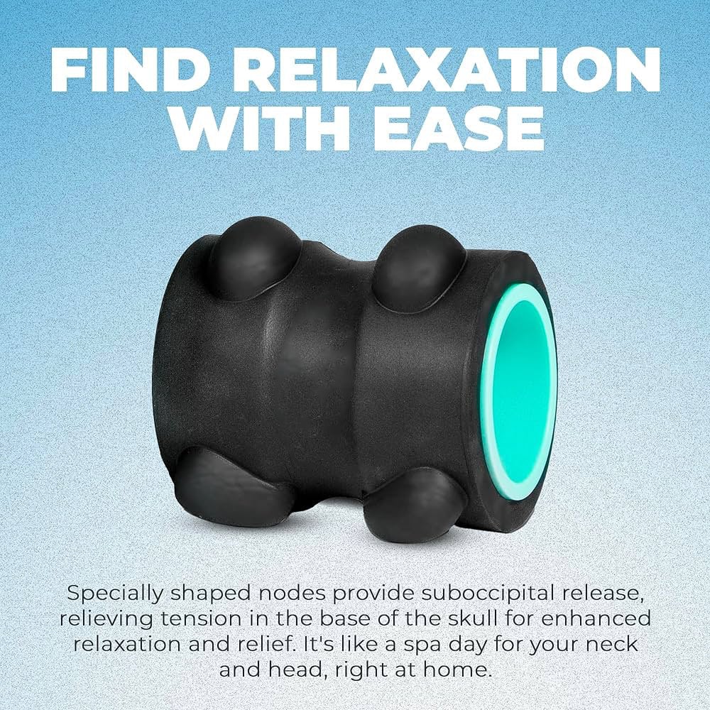 Neck Massager for Neck and Headache Relief-Restore Body Spine Care with Thumb Pressure Release
