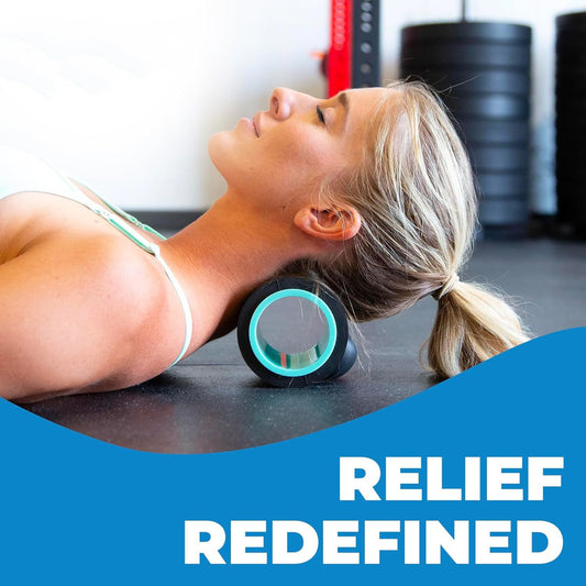 Neck Massager for Neck and Headache Relief-Restore Body Spine Care with Thumb Pressure Release