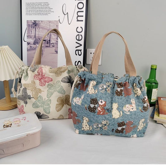 Tote bag with designs