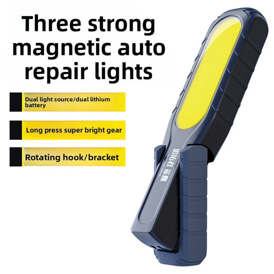 LED Magnetic Flashlight Super Bright