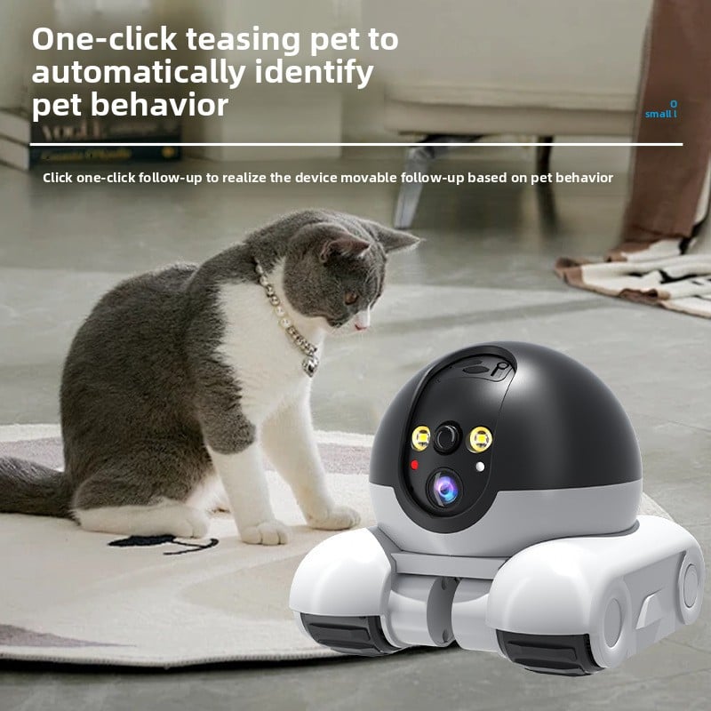 Smart Wireless Remote-Controlled Mobile Pet Robot Camera