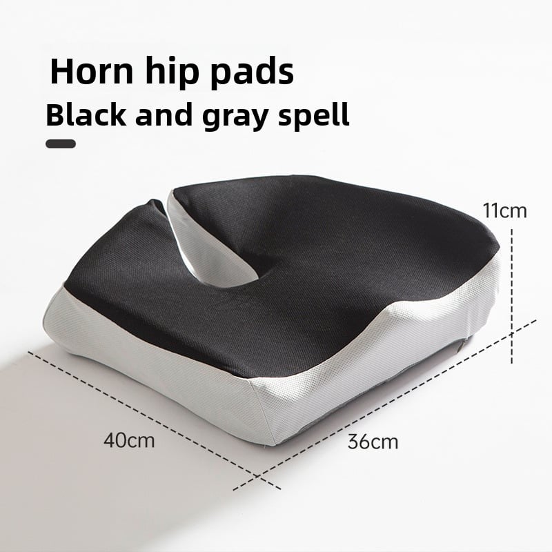 Memory foam lumbar support cushion