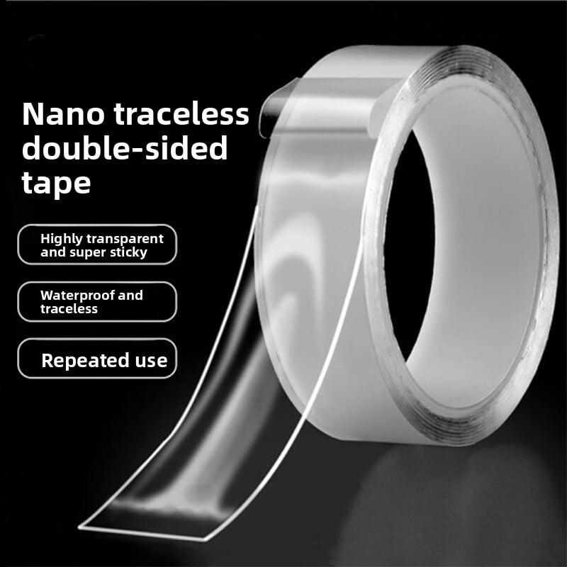 High-transparency acrylic nano glue sticking tape