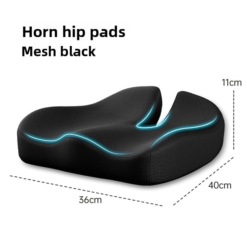Memory foam lumbar support cushion