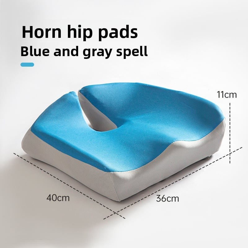 Memory foam lumbar support cushion