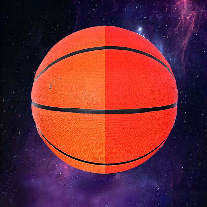 Glow-in-the-dark Reflective Rubber Battery Basketball