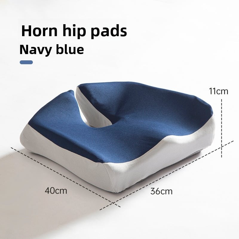 Memory foam lumbar support cushion