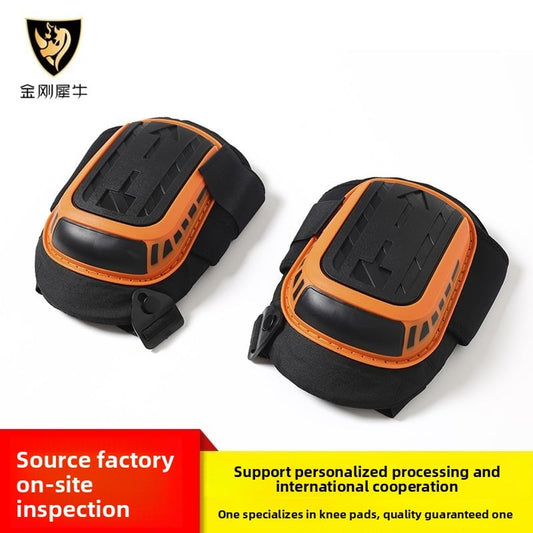 Thickened silicone labor protection knee pads