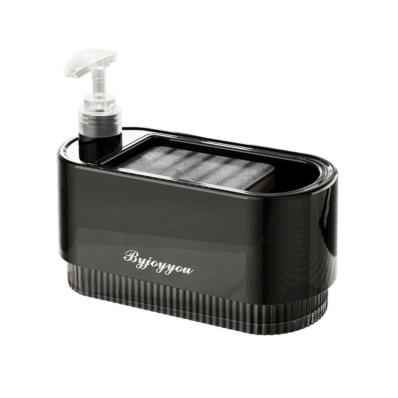 Kitchen Soap Dispenser with Sponge Holder