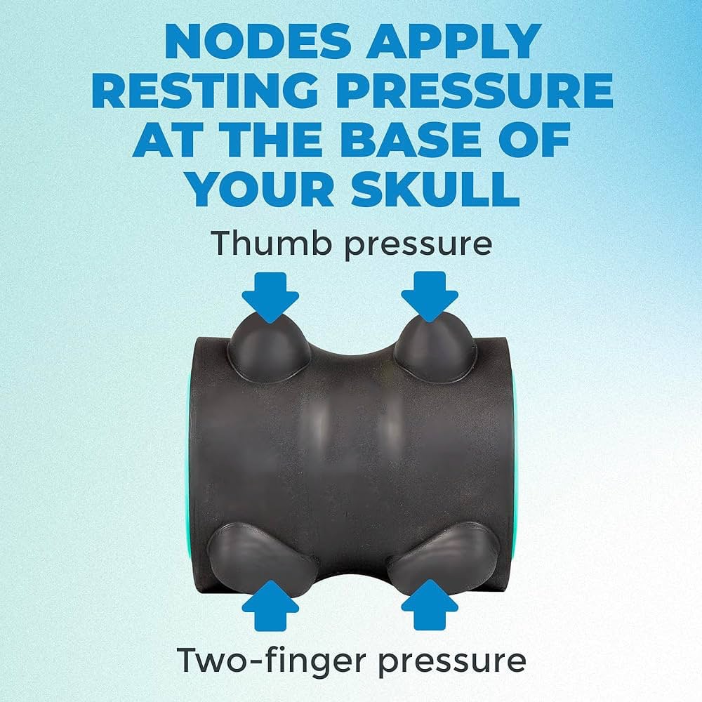 Neck Massager for Neck and Headache Relief-Restore Body Spine Care with Thumb Pressure Release