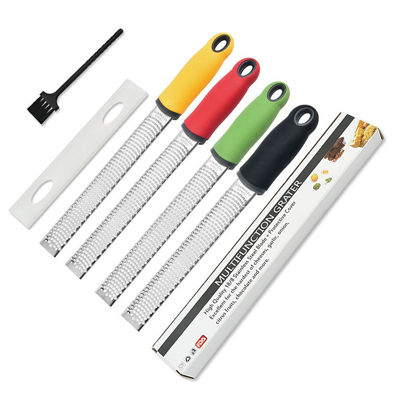 Stainless Steel Cheese & Lemon Zester with Potato & Veggie Shredding