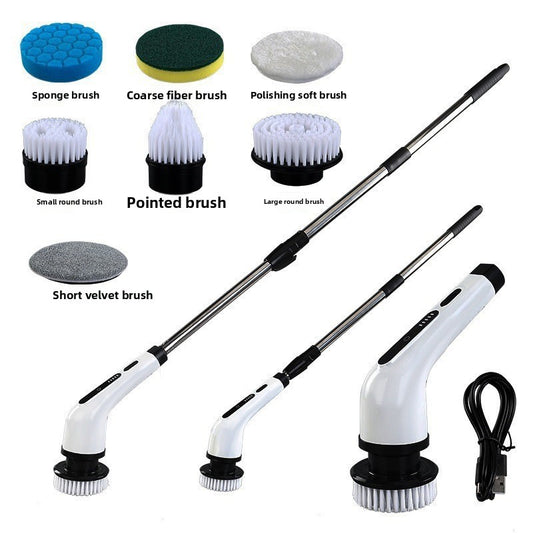 Electric multi-functional nine-in-one cleaning brush