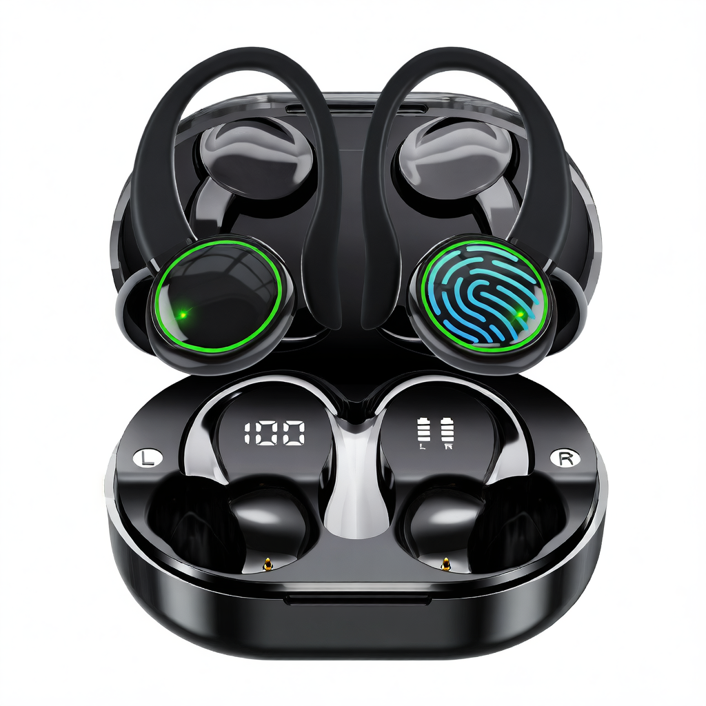 Wireless Noise Cancelling Bluetooth Earbuds
