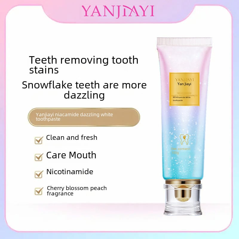 Niacinamide Whitening Toothpaste Refreshing Clean Teeth Family Pack for Men and Women