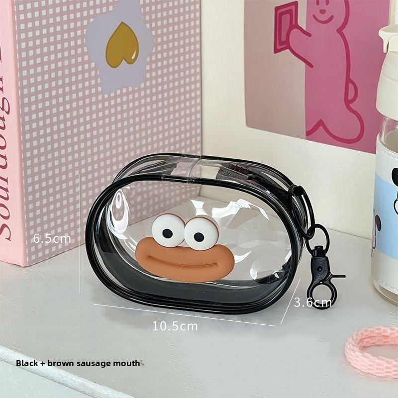 Transparent bag for packing cables & and other supplies