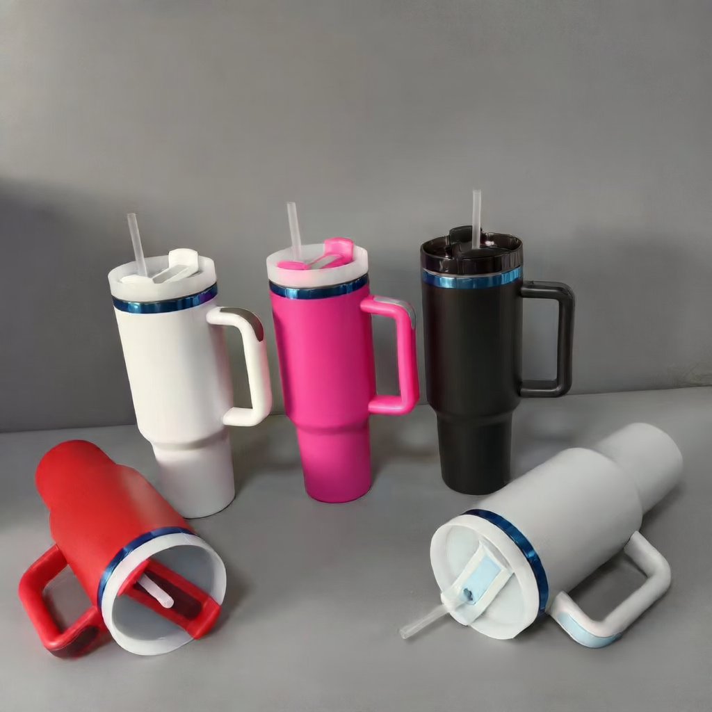 40oz Ion-Plated Tumbler ? With Insulated Cup for Car & Outdoor use