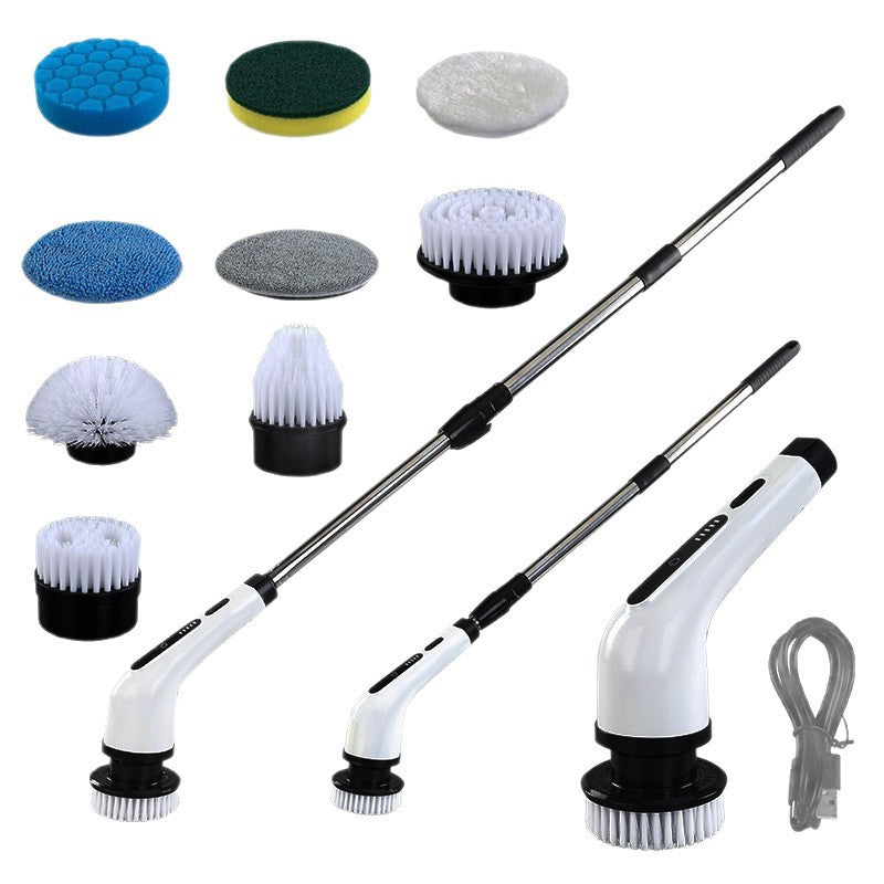 Electric multi-functional nine-in-one cleaning brush