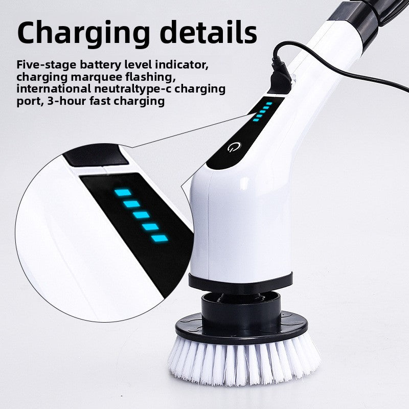 Electric multi-functional nine-in-one cleaning brush