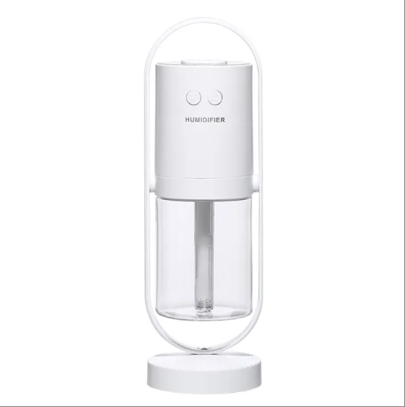 Portable USB Rechargeable Humidifier with Rotating Projection & Moisturizing Mist