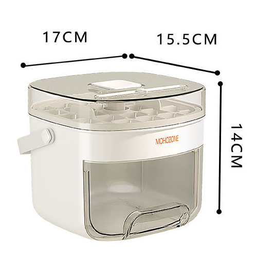 Convenient Outdoor Portable Ice Tray Large Capacity Ice Bucket 48 Large Ice Maker Food Grade Plastic Storage Tray Essential Kitchen Gadget